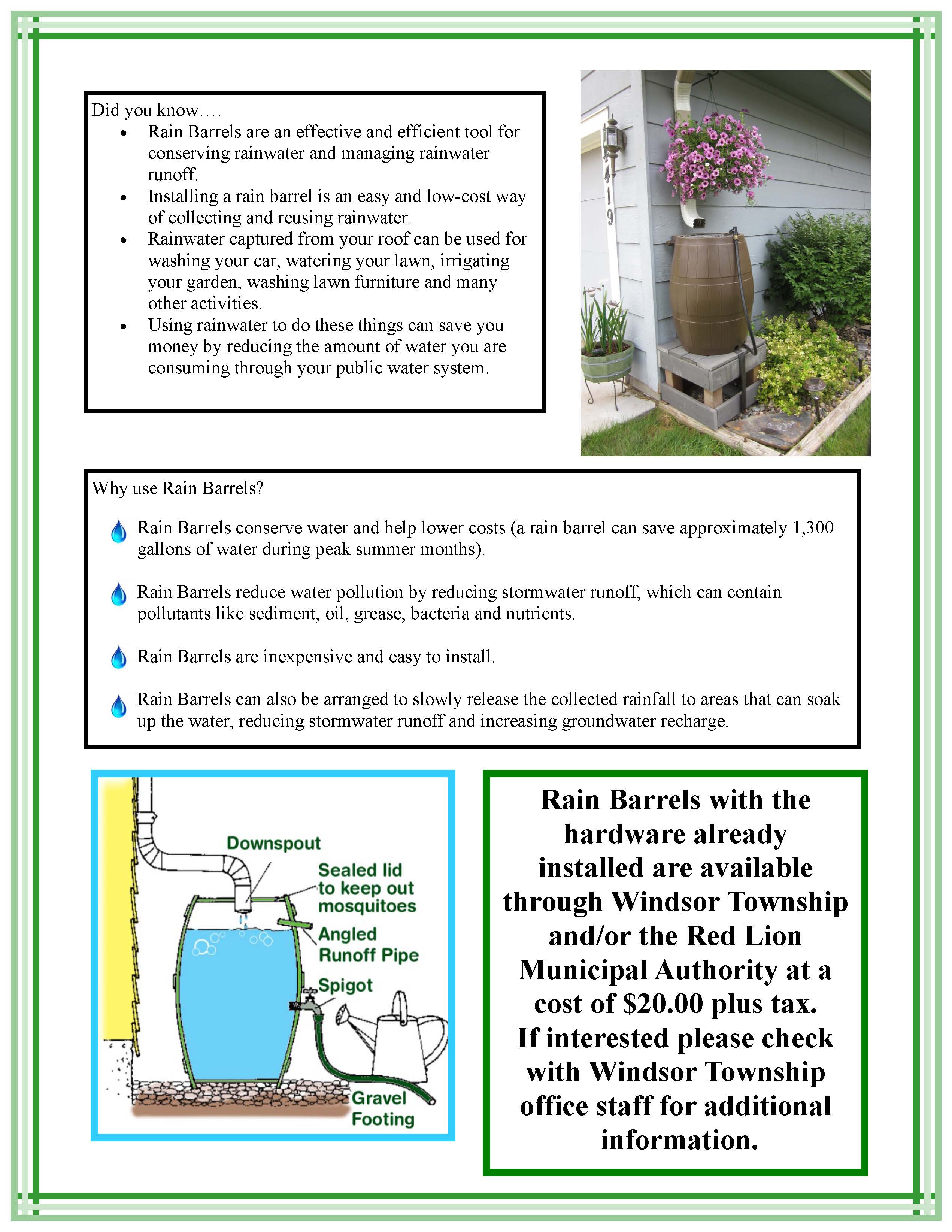 Stormwater - Windsor Township